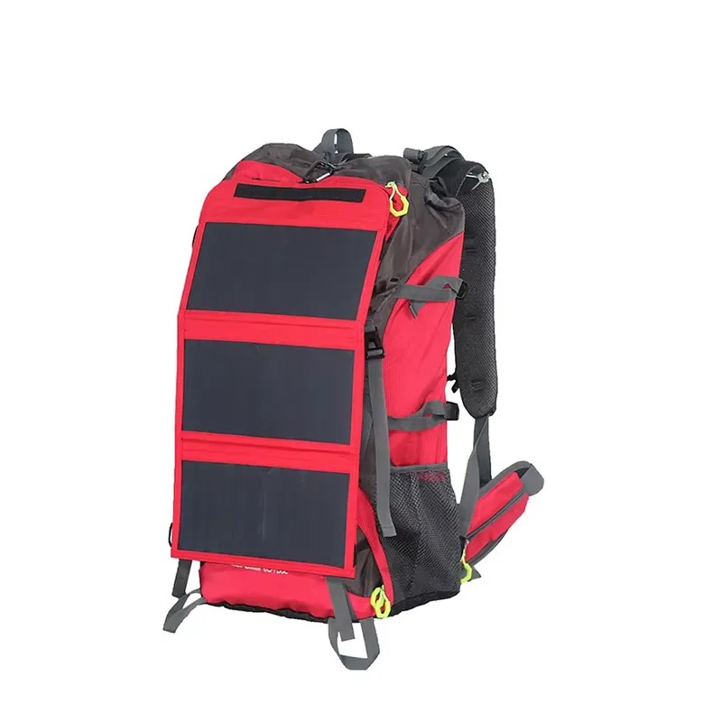 Laptop Bag Waterproof - 2026Custom Solar Panel Backpack Smart 68L