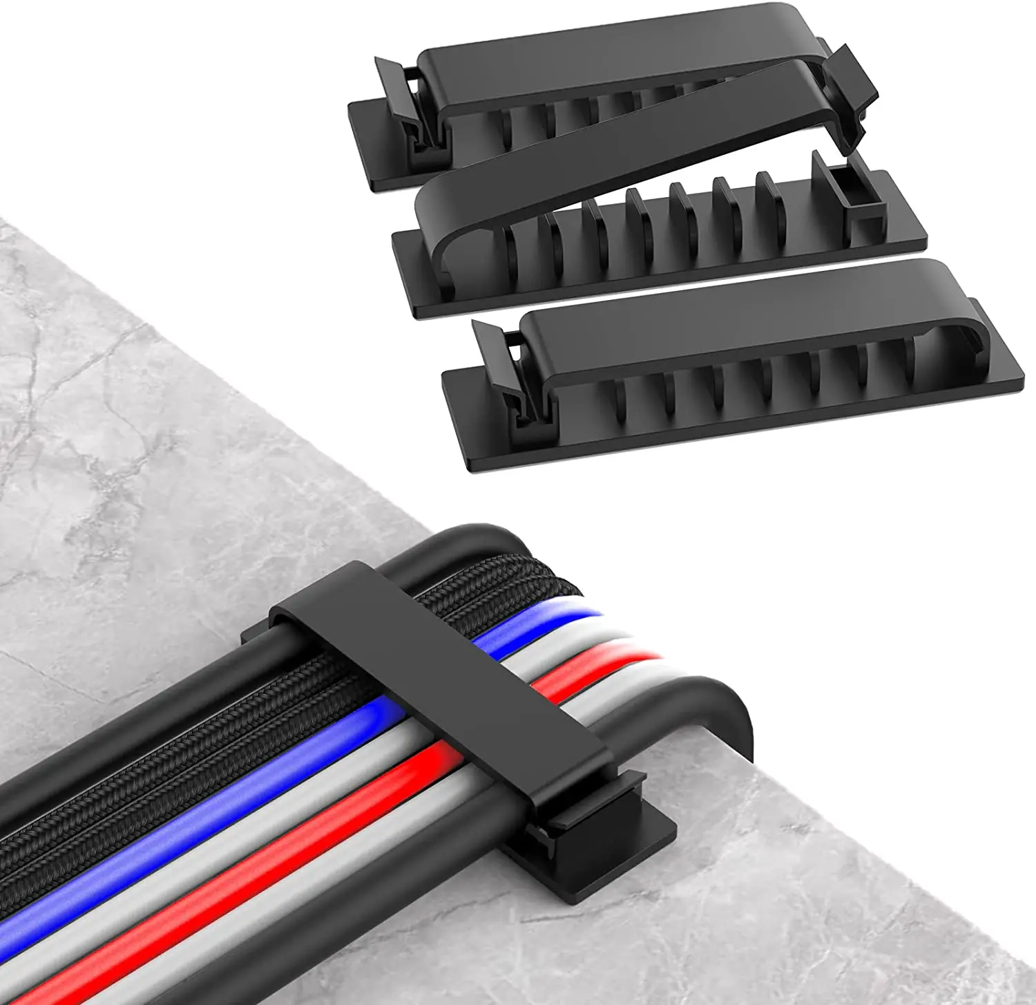 Keyboard Cover Silicone - Cable Organizer Cord Management Wire Holder