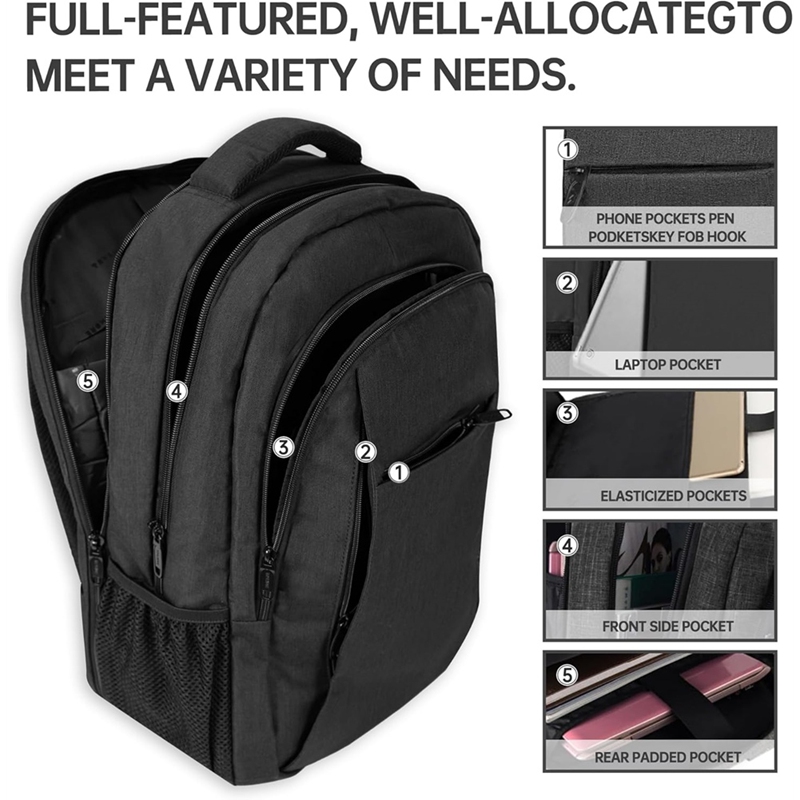 Large Travel Laptop Backpack,  - đánh giá và giá Laptop Bag Waterproof
