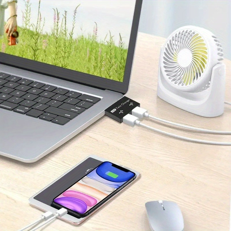 USB2.0 Splitter 1 Male To 2 Po - đánh giá và giá Xiaomi Laptop Accessories