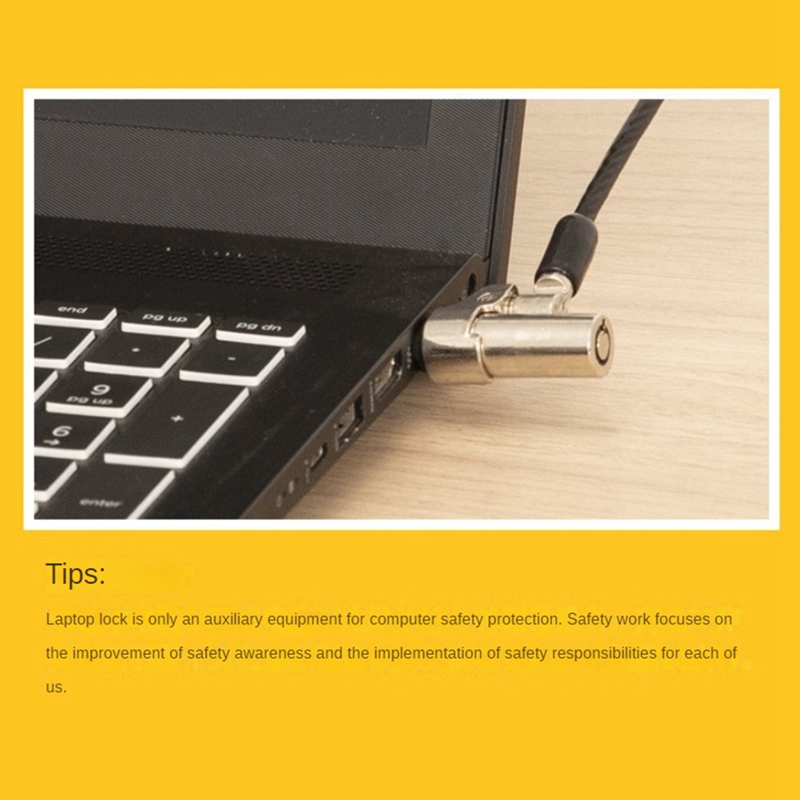 Computer Lock Laptop Lock Suit - đánh giá và giá Laptop Accessories Hp