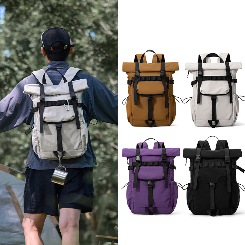 New Men's Roll Mouth Expandabl - đánh giá và giá Laptop Bag Waterproof
