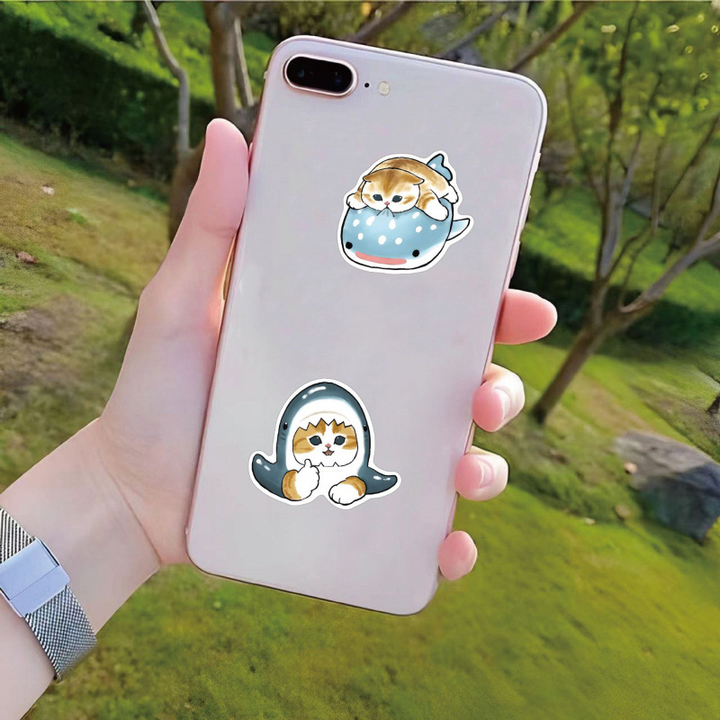 Mofusand Cute Stickers for  Fu - đánh giá và giá Laptop Bag Waterproof