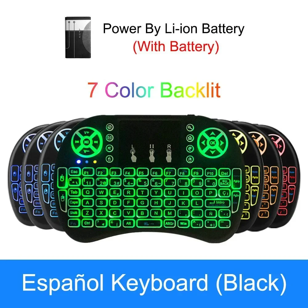 Cool Backlit I8 Mini Air Mouse - đánh giá và giá Laptop Accessories Combo