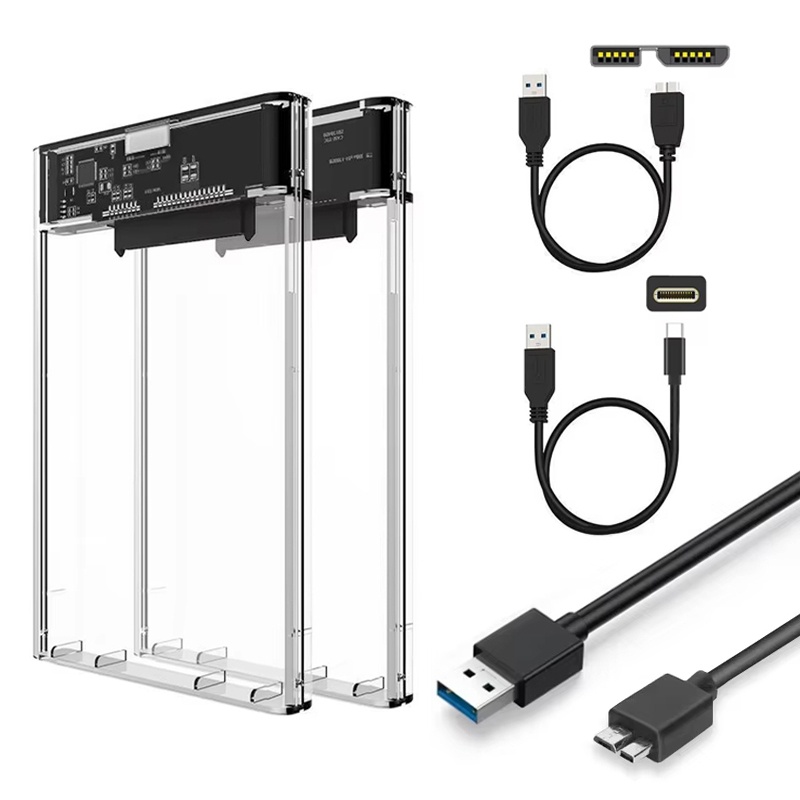SATA to Type C Transparent 2.5 - đánh giá và giá Laptop External Accessories
