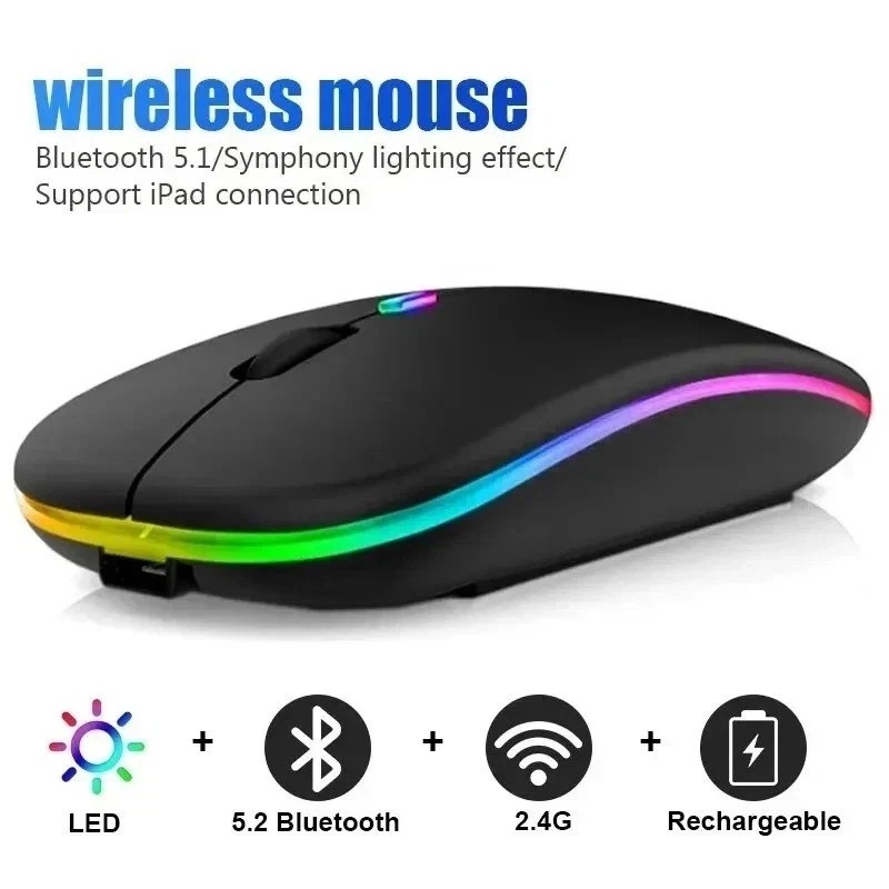 Wireless Mouse Bluetooth Dual  - đánh giá và giá Laptop External Accessories