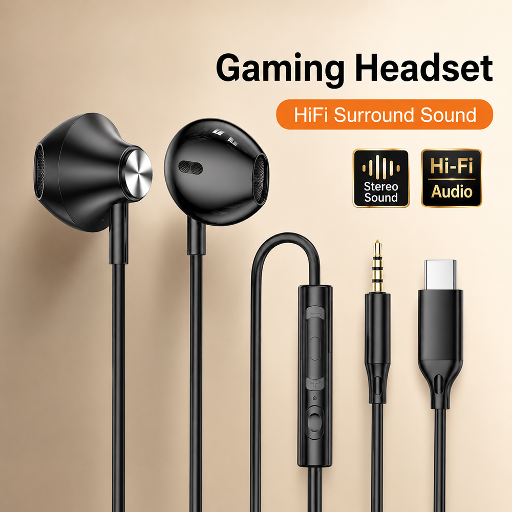 HiFi Surround Headphones Bass  - đánh giá và giá Xiaomi Laptop Accessories