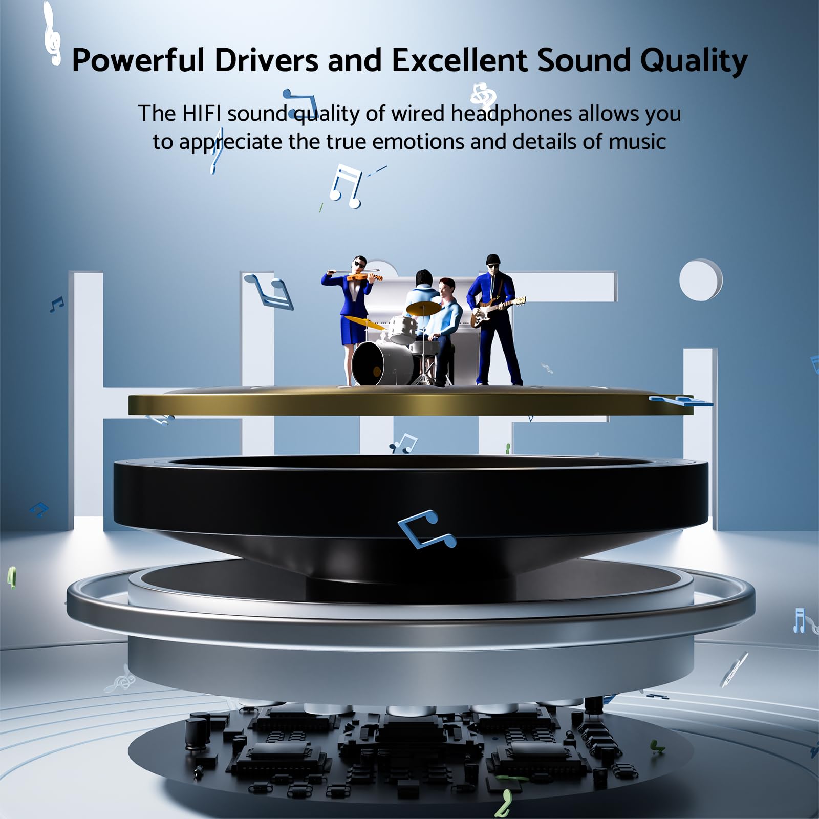 HiFi Surround Headphones Bass  - đánh giá và giá Xiaomi Laptop Accessories