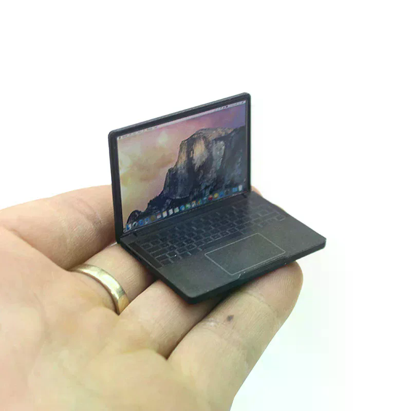 Cute Simulation 1:12 Mini Lapt - đánh giá và giá Laptop Accessories Diy