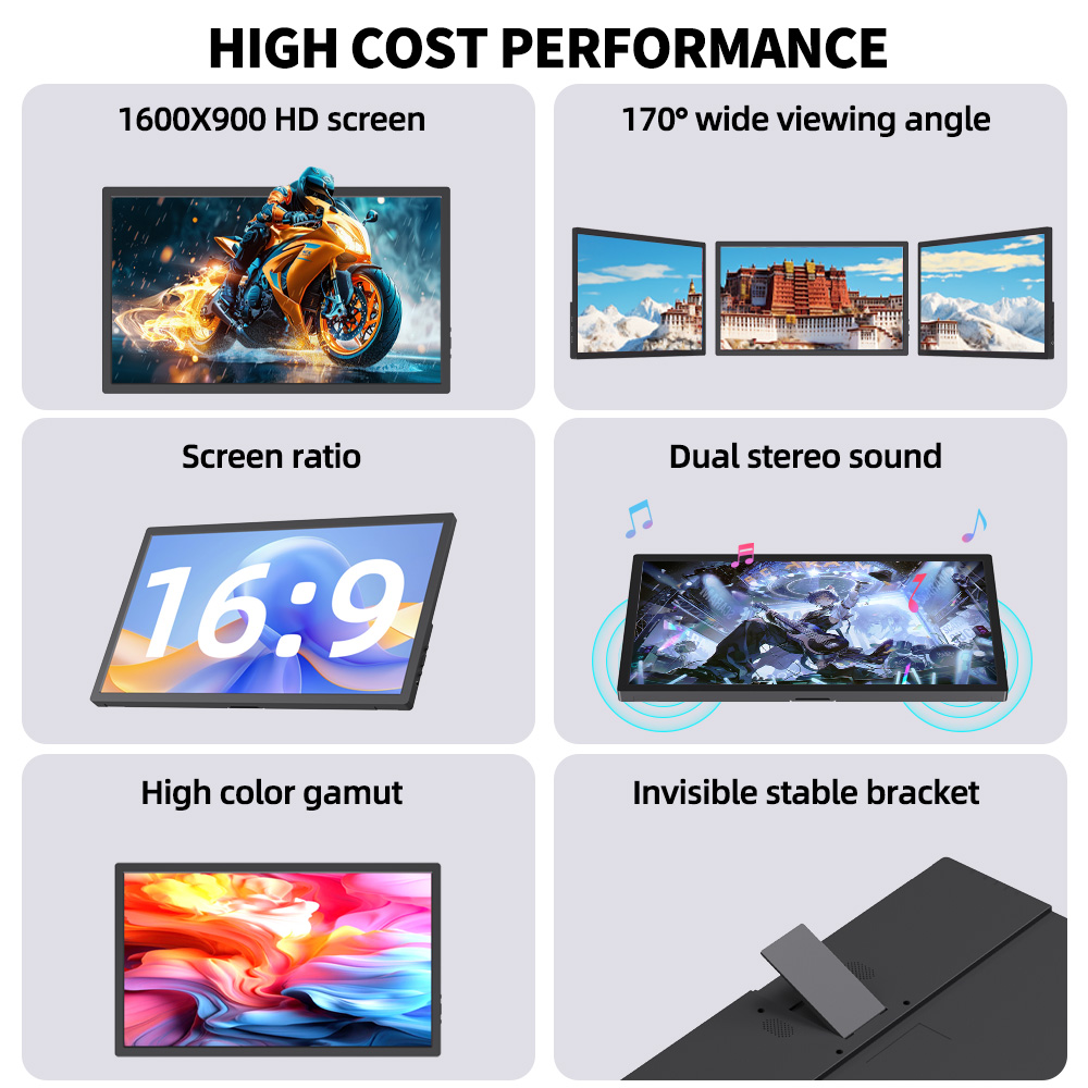 17.3 Inch Portable Monitor Gam - đánh giá và giá Xbox Laptop Accessories