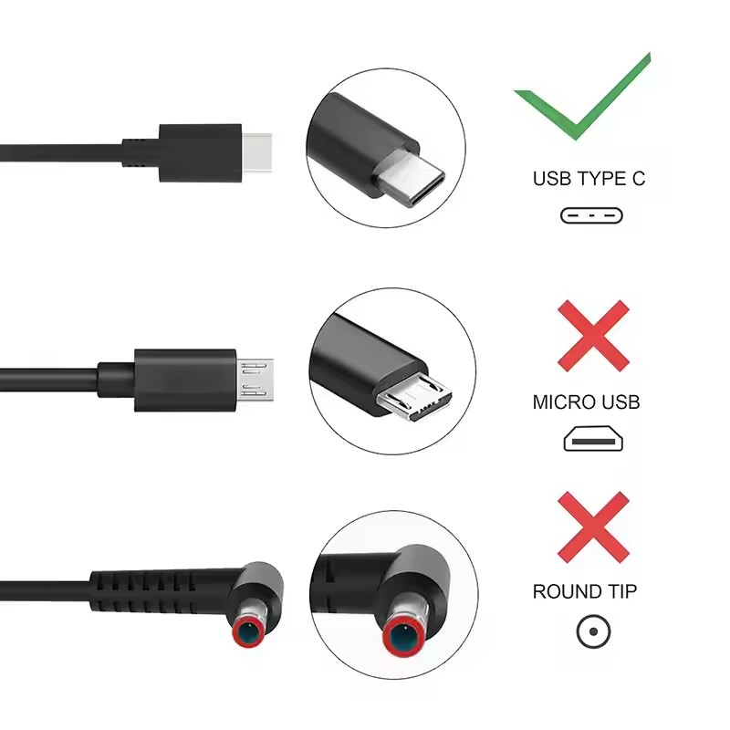65W 20V 3.25A USB C Laptop Cha - đánh giá và giá Laptop Accessories Hp