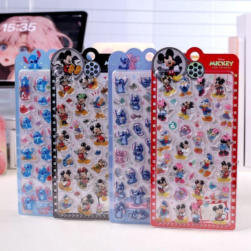 3D Relief Stickers Cute Cartoo - đánh giá và giá Laptop Accessories Diy