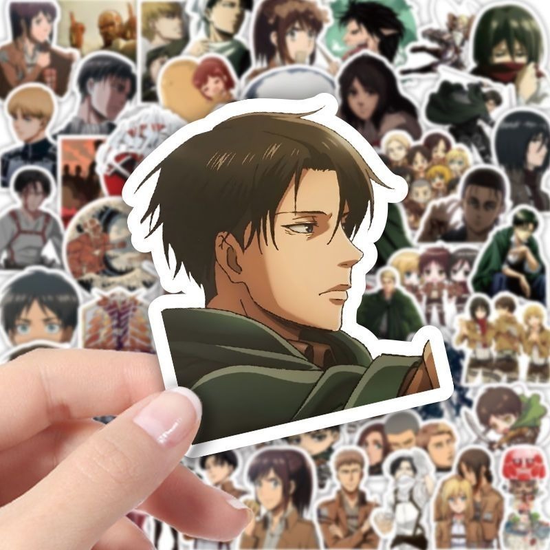60Pcs Attack on Titan Anime St - đánh giá và giá Laptop Bag Waterproof