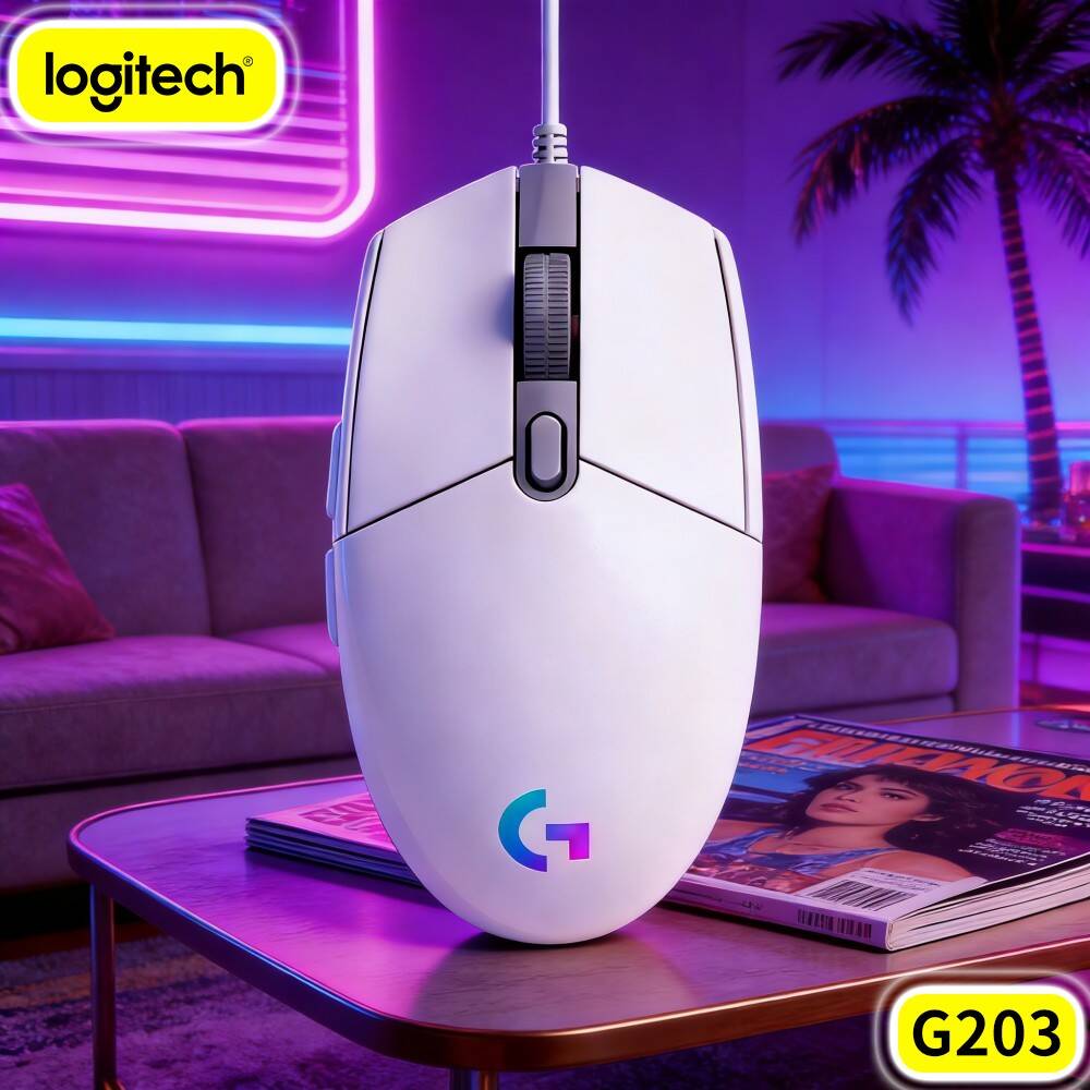 Logitech G203 Wired Gaming Mou - đánh giá và giá Logitech Mouse G203
