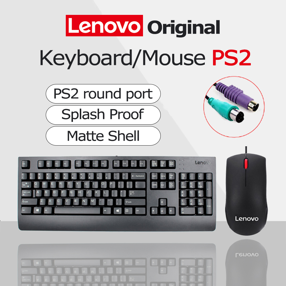 Lenovo Keyboard Mouse PS2 Roun - đánh giá và giá Laptop Accessories Combo