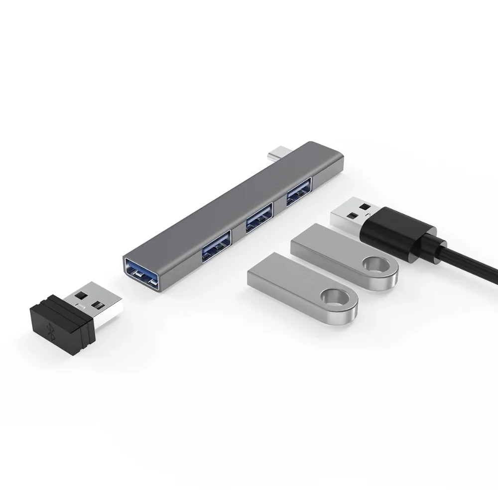 Multi USB Splitter OTG Adapter - đánh giá và giá Xiaomi Laptop Accessories