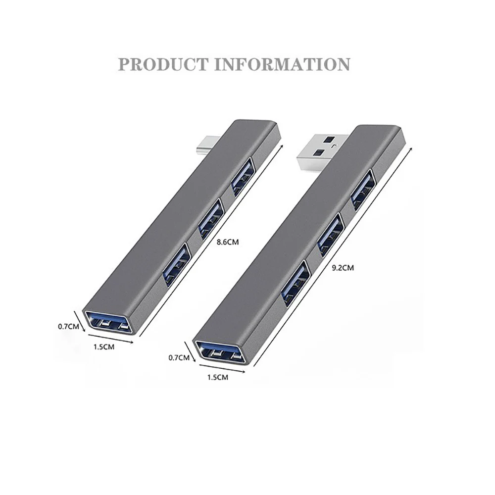 Multi USB Splitter OTG Adapter - đánh giá và giá Xiaomi Laptop Accessories