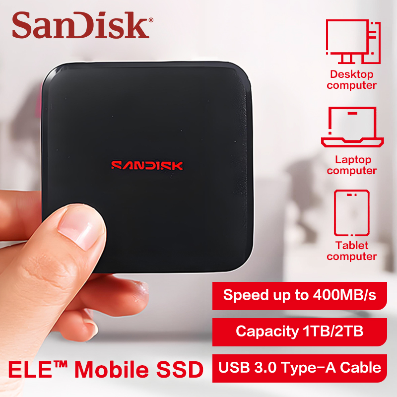 SanDisk ELE Mini Portable SSD  - đánh giá và giá Laptop External Accessories