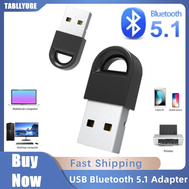 USB Bluetooth 5.1 Adapter USB  - đánh giá và giá Laptop External Accessories