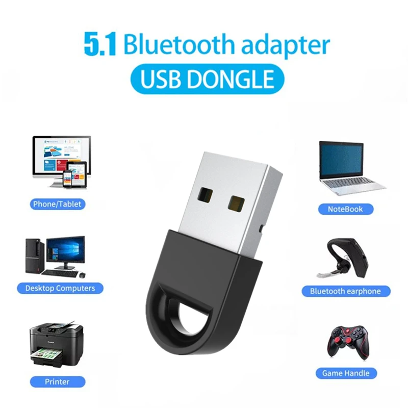 USB Bluetooth 5.1 Adapter USB  - đánh giá và giá Laptop External Accessories