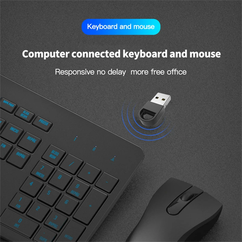 USB Bluetooth 5.1 Adapter USB  - đánh giá và giá Laptop External Accessories