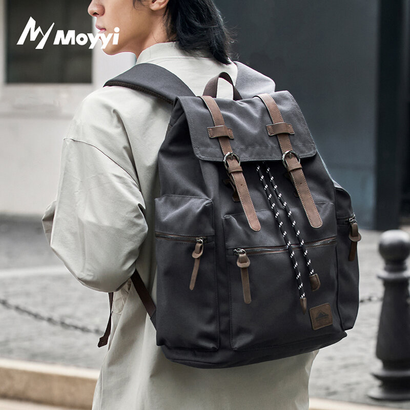 MOYYI 27L Large Flap Backpack  - đánh giá và giá Laptop Bag Waterproof