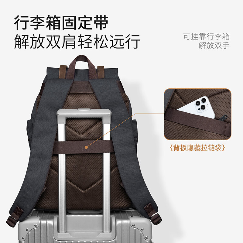 MOYYI 27L Large Flap Backpack  - đánh giá và giá Laptop Bag Waterproof