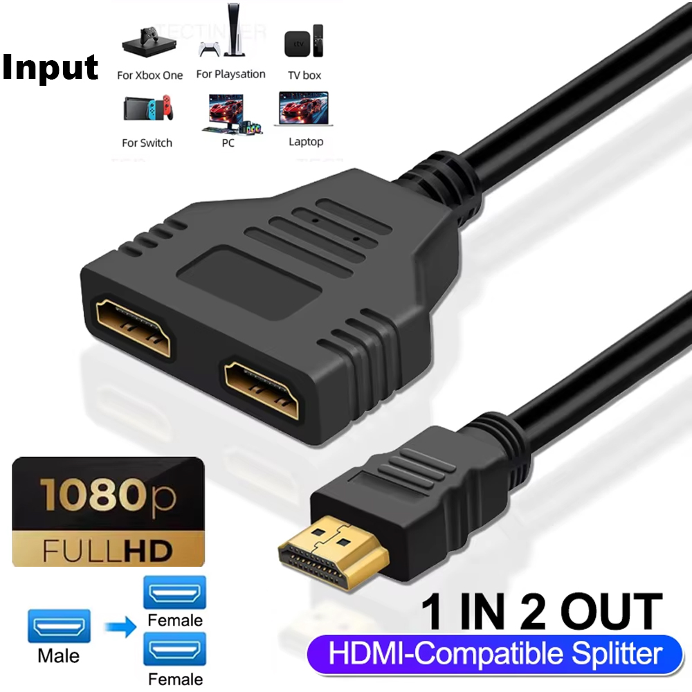 1080P 1 In 2 Out HDMI-compatib - đánh giá và giá Xbox Laptop Accessories