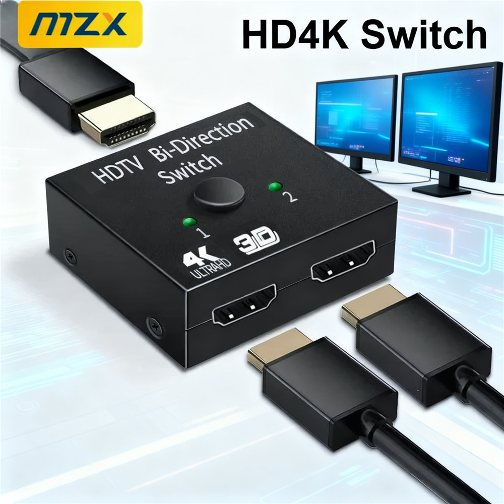 MZX 2-In-1-Out 4K HDMI-Compati - đánh giá và giá Xbox Laptop Accessories
